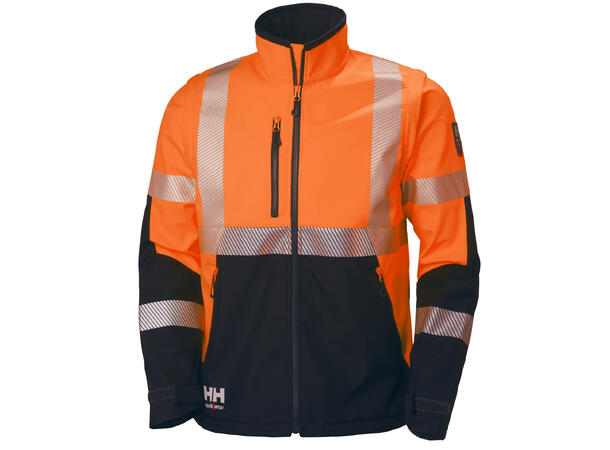 Helly Hansen ICU Softshelljakke HiVis Oransje S