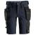 Snickers 6108 Shorts+ m/avtakbare lommer Marineblå/Svart, str.046 