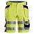 Snickers 6135 High-Vis Håndverksshorts Gul C44 