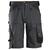 Snickers 6153 AllroundWork stretchshorts Grå/Svart, str.060 