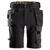 Snickers Shorts 6175 Svart C44 