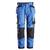 Snickers 6251 AllroundWork Arbeidsbukse Blå/Svart, str.064 stretch/hylsterlommer 