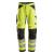 Snickers 6332 LiteWork Arbeidsbukse+ HiVis Gul/Svart, str.100 Kl.2 HiVis 