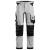 Snickers 6341 AllroundWork Arbeidsbukse Hvit/Svart, str.116 Stretch 