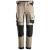 Snickers 6341 AllroundWork Arbeidsbukse Khaki, str.092 Stretch 