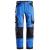 Snickers 6351 AllroundWork Arbeidsbukse Blå/Svart, str.124 Stretch, løs 