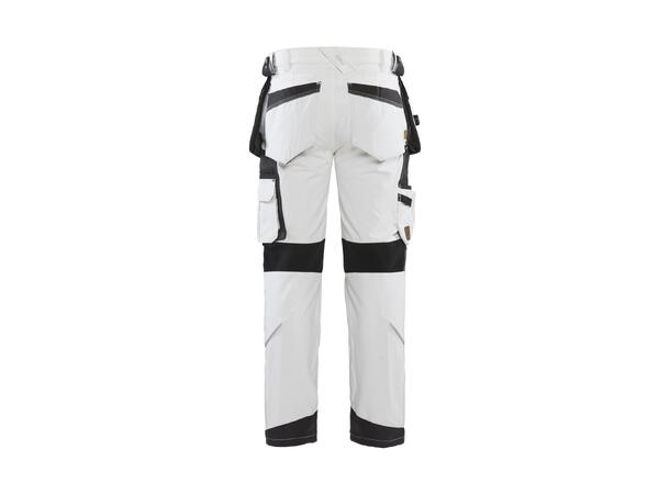 Blåkläder Malerbukse 4-veisstretch Hvit, str.C146