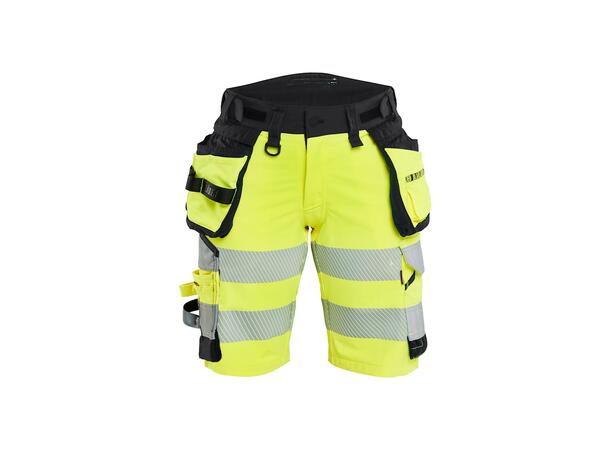 Blåkläder Varselshorts 4-Veistretch Dame HiVis Gul/Svart C38