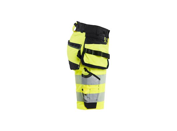 Blåkläder Varselshorts 4-Veistretch Dame HiVis Gul/Svart C38