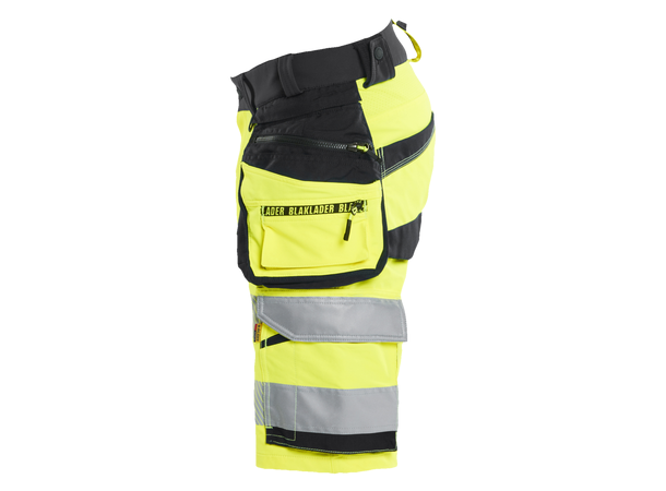 Blåkläder Varselshorts 4-veisstretch HiVis Gul C52