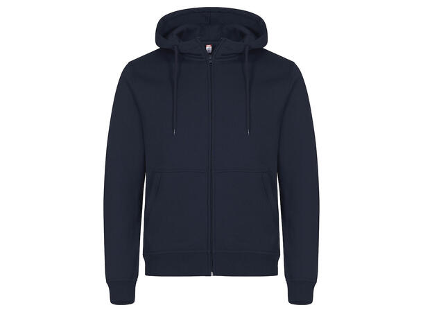 Clique Miami Hoody FZ Marineblå XS