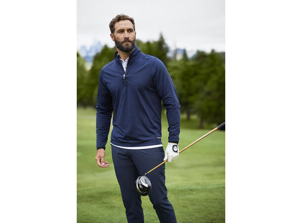 Cutter&Buck Adapt Half Zip Men Marineblå S