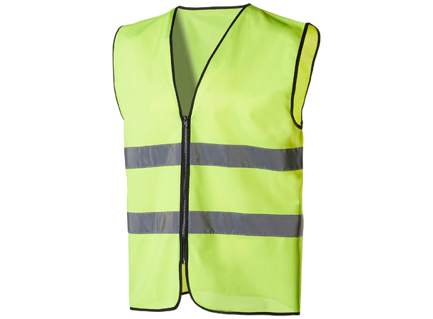 L.Brador Refleksvest 414P HiVis Gul L