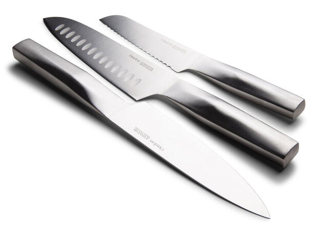 Orrefors OJ 3-pack Kitchen Knives Steel