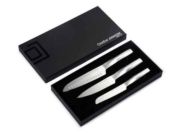 Orrefors OJ 3-pack Kitchen Knives Steel