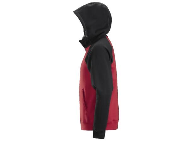 Snickers 2888 Hettejakke m/logo Rød/Svart, str.XXL