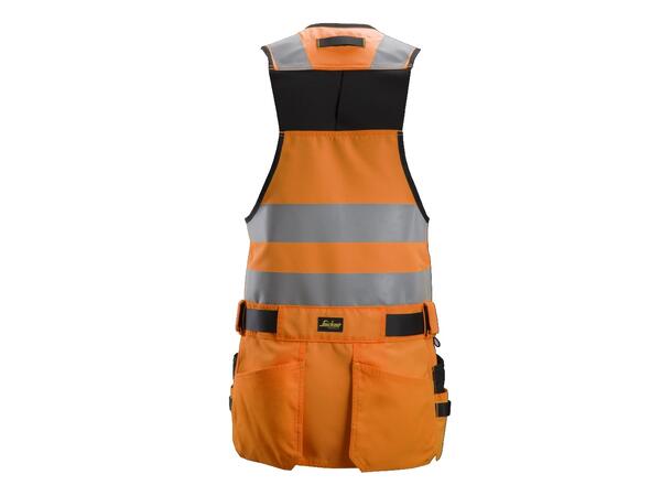Snickers 4230 HighVis Verktøyvest HiVis Oransje/Svart XS