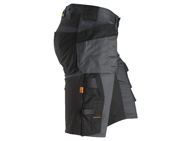Snickers 6141 AllroundWork Shorts Grå/Svart C48