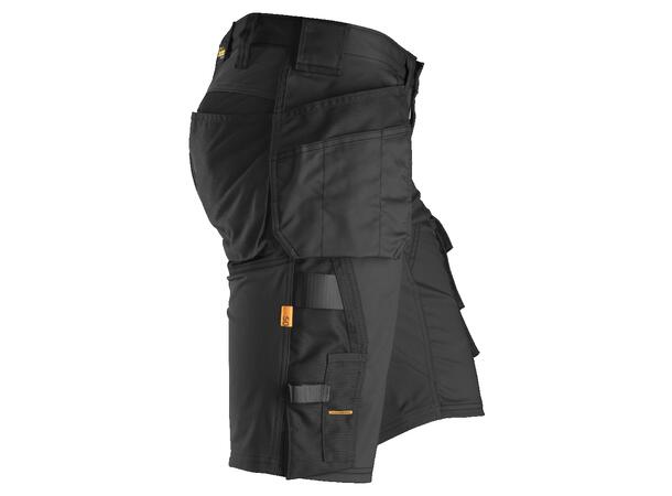 Snickers 6141 AllroundWork Shorts Svart C48