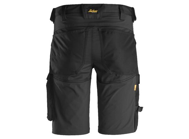 Snickers 6143 AllroundWork stretchshorts Svart, str.044, stretch