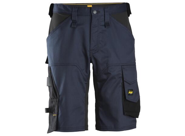 Snickers 6153 AllroundWork stretchshorts Marineblå/Svart, str.060