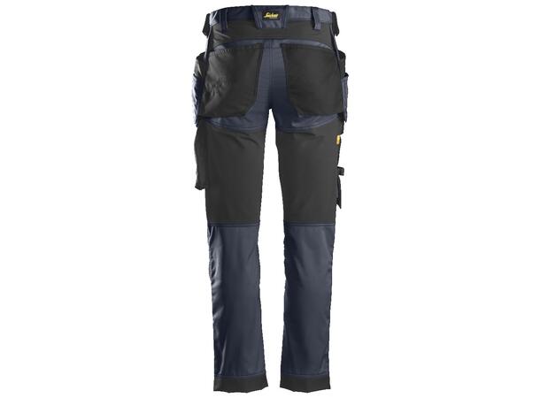 Snickers 6241 AllroundWork Håndverkbukse Marineblå/Svart C56