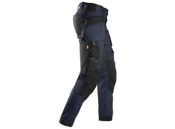 Snickers 6241 AllroundWork Håndverkbukse Marineblå/Svart C56