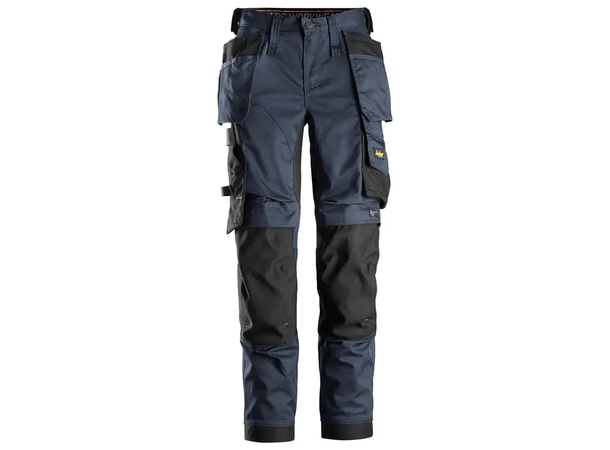 Snickers 6247 AllroundWork Damebukse Marineblå/Svart C38