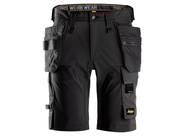 Snickers Shorts 6175 Svart C44