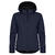 Cique Classic Softshell Hoody Lady Marineblå XXL 