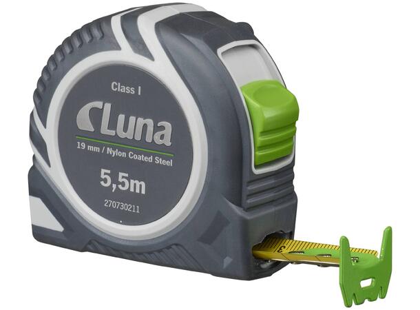 Luna Målebånd LPL Push Lock 5,5m Stålbånd med bremseknapp ''Push lock''
