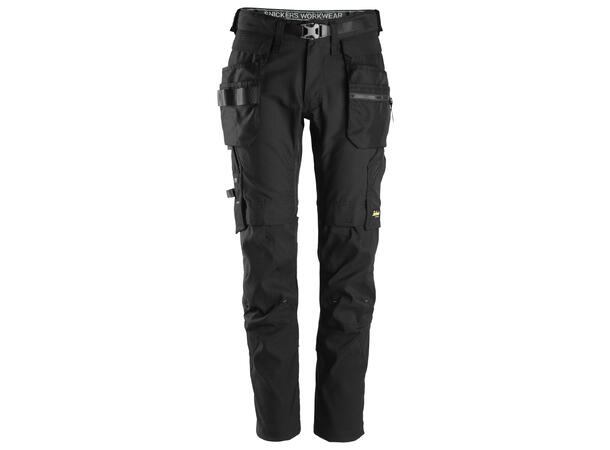 Snickers 6972 FlexiWork Arbeidsbukse+ Marineblå/Svart C44