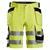 Snickers 6135 High-Vis Håndverksshorts Gul C52 