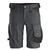 Snickers 6143 AllroundWork stretchshorts Grå/Svart, str.046, stretch 