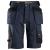 Snickers 6151 AllroundWork stretchshorts Marineblå/Svart str.044, m/hylsterlommer 