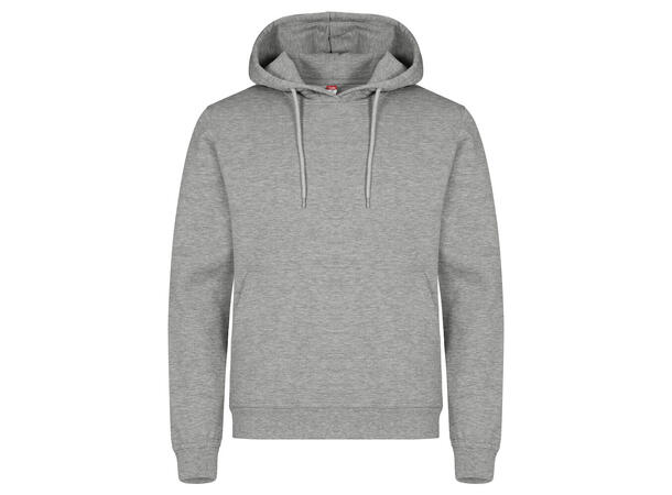 Clique Miami Hoody Gråmelert L