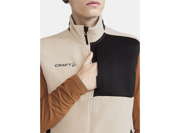 Craft ADV Explore Pile Fleece Vest M Beige XL
