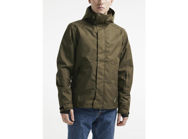 Craft Mountain Jacket Herre Olivengrønn M