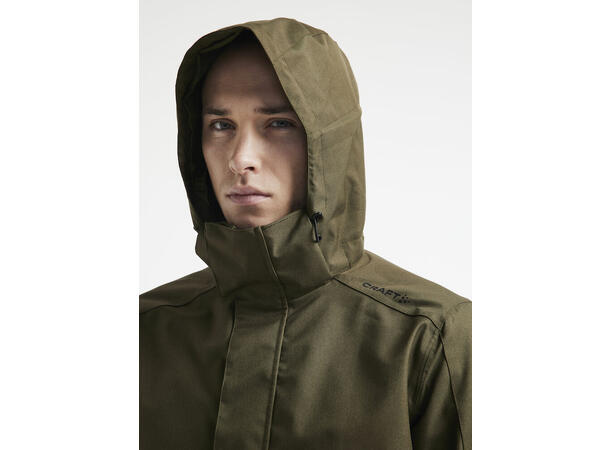 Craft Mountain Jacket Herre Olivengrønn M