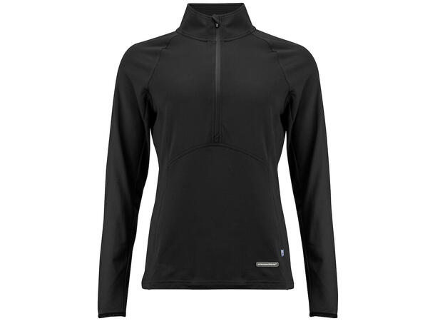 Cutter&Buck Adapt Half Zip Dame Svart L