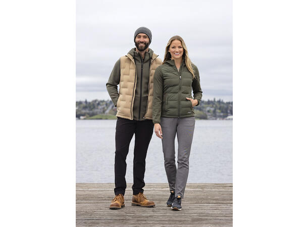 Cutter&Buck Oak Harbor jacket Dame Olivengrønn S