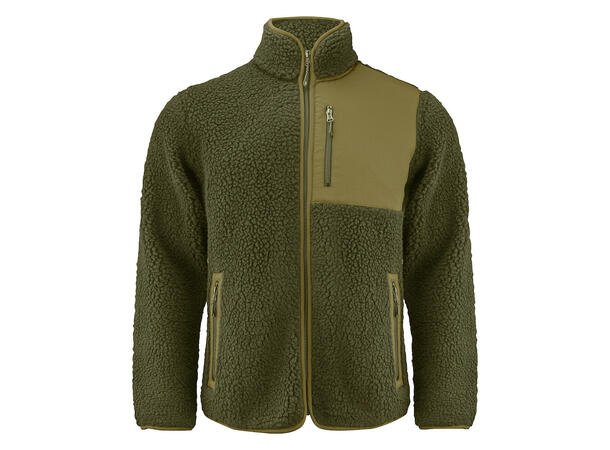 Harvest Kingsley full zip Olivengrønn S