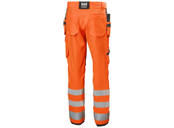 Helly Hansen Alna4X Håndtverkerbukse Kl2 HiVis Oransje D88