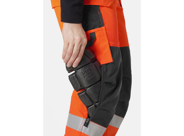 Helly Hansen Alna4X Håndtverkerbukse Kl2 HiVis Oransje D88