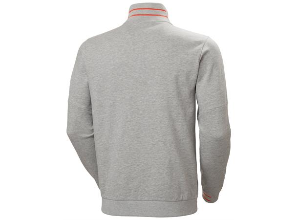 Helly Hansen Kensington genser Grå, str.2XL langermet med glidelås