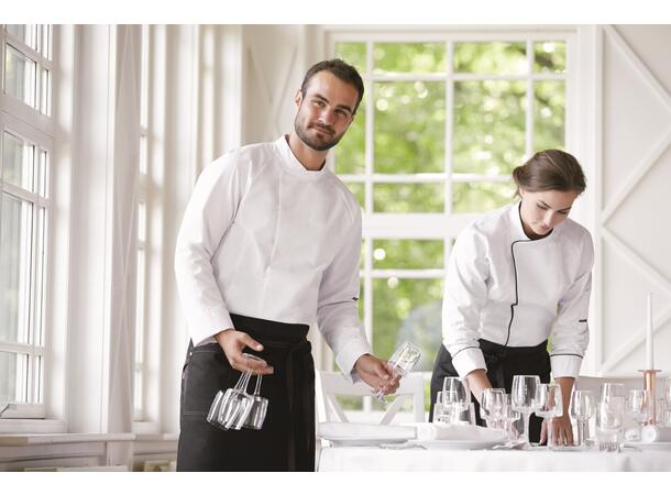 Kentaur Unisex kokke-/tjenerjakke Hvit XS