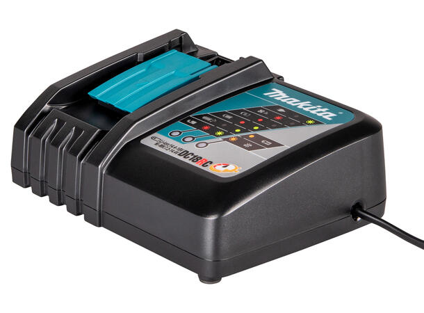 Makita Batterilader 7,2-18V DR18RC Li-ion • 14.4V / 18V • DC18RC
