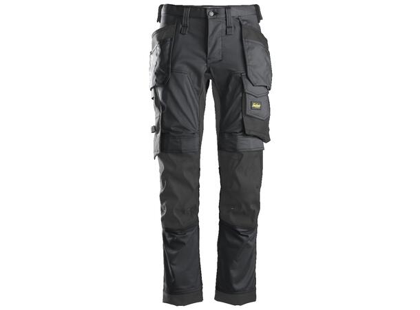 Snickers 6241 AllroundWork Håndverkbukse Grå/Svart C50