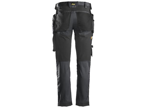 Snickers 6241 AllroundWork Håndverkbukse Grå/Svart C50