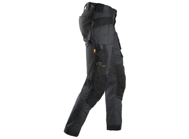 Snickers 6241 AllroundWork Håndverkbukse Grå/Svart C50